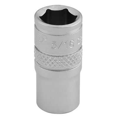 Draper Expert 16522 Imperial Socket 1/4in Sq. Dr. 5/16in each