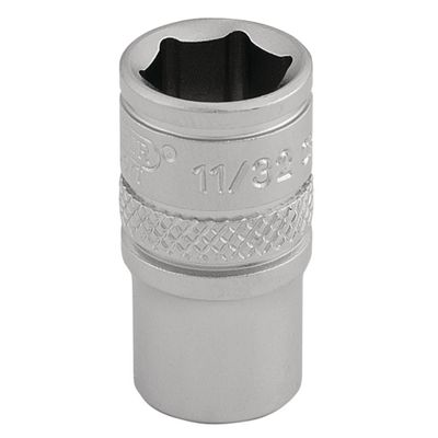 Draper Expert 16523 Imperial Socket 1/4in Sq. Dr. 11/32in each