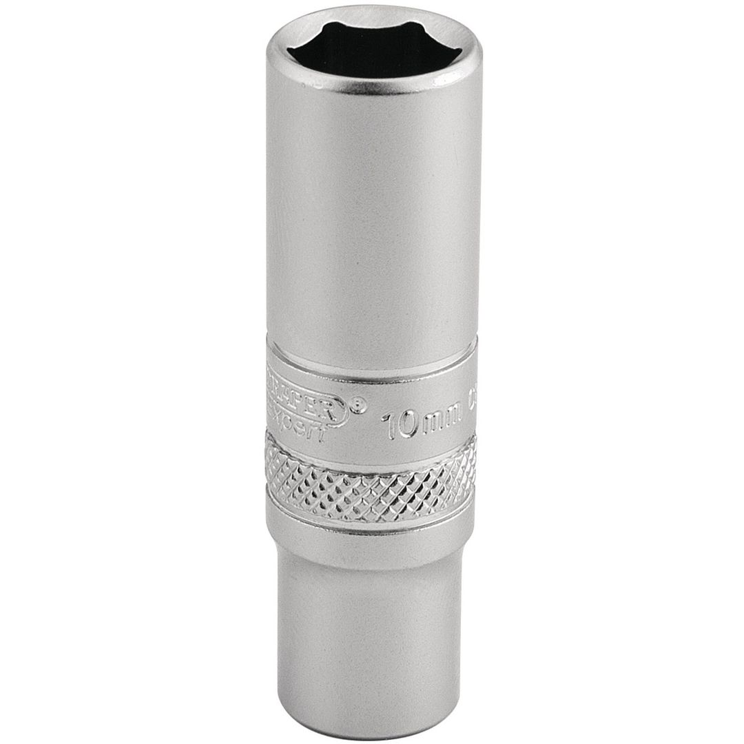 Draper Expert 16529 6 Point Deep Socket 1/4in Sq. Dr. 10Mm each - Image 1