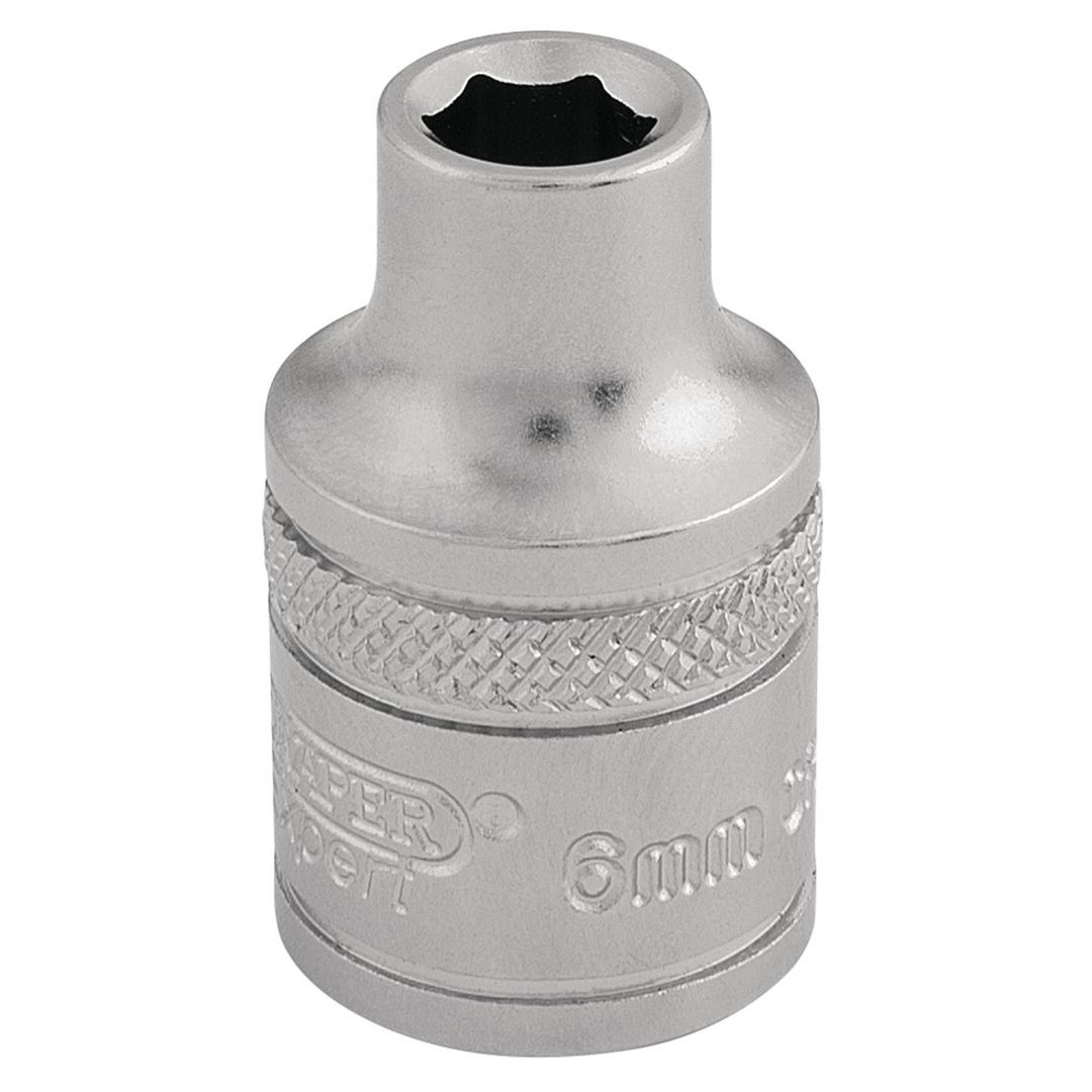 Draper Expert 16531 6 Point Metric Socket 3/8in Sq. Dr. 6Mm each - Image 1
