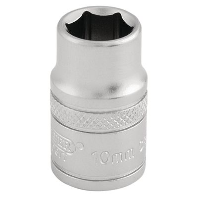 Draper Expert 16535 6 Point Metric Socket 3/8in Sq. Dr. 10Mm each