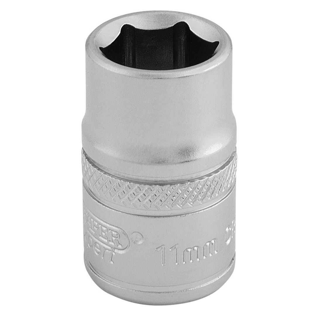 Draper Expert 16536 6 Point Metric Socket 3/8in Sq. Dr. 11Mm each - Image 1
