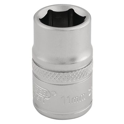 Draper Expert 16536 6 Point Metric Socket 3/8in Sq. Dr. 11Mm each