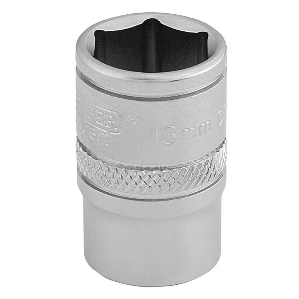 Draper Expert 6 Point Metric Socket, 3/8" Sq. Dr., 13mm - Image 1