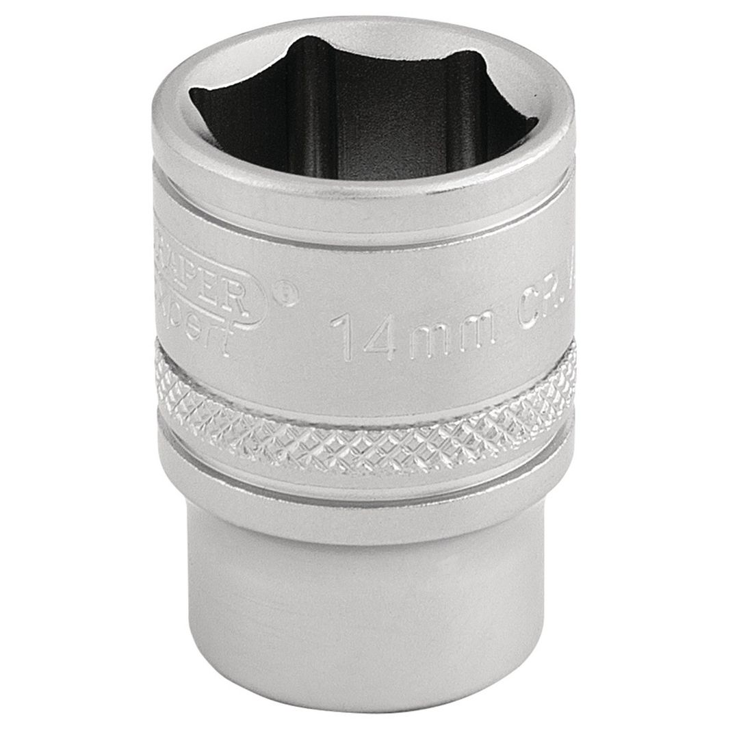 Draper Expert 16540 6 Point Metric Socket 3/8in Sq. Dr. 14Mm each - Image 1