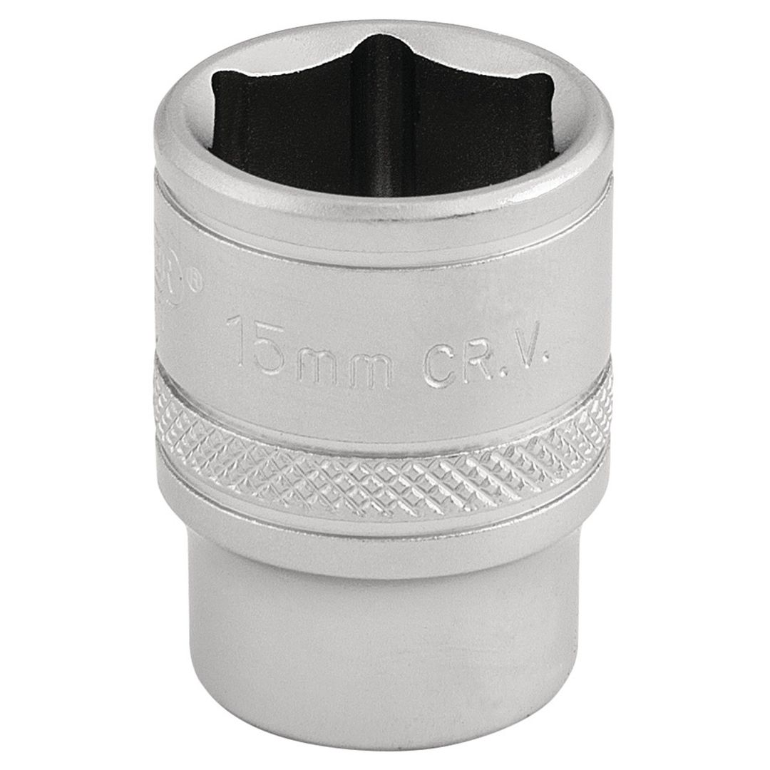 Draper Expert 16541 6 Point Metric Socket 3/8in Sq. Dr. 15Mm each - Image 1