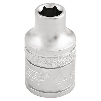 Draper Expert 16548 6 Point Imperial Socket 3/8in Sq. Dr. 1/4in each
