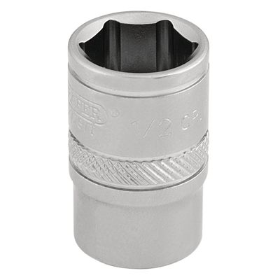 Draper Expert 16552 6 Point Imperial Socket 3/8in Sq. Dr. 1/2in each