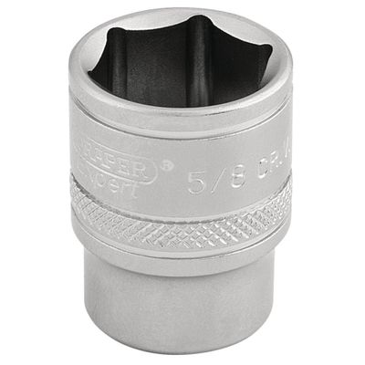 Draper Expert 16572 6 Point Imperial Socket 3/8in Sq. Dr. 5/8in each