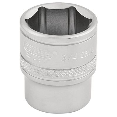 Draper Expert 16574 6 Point Imperial Socket 3/8in Sq. Dr. 3/4in each