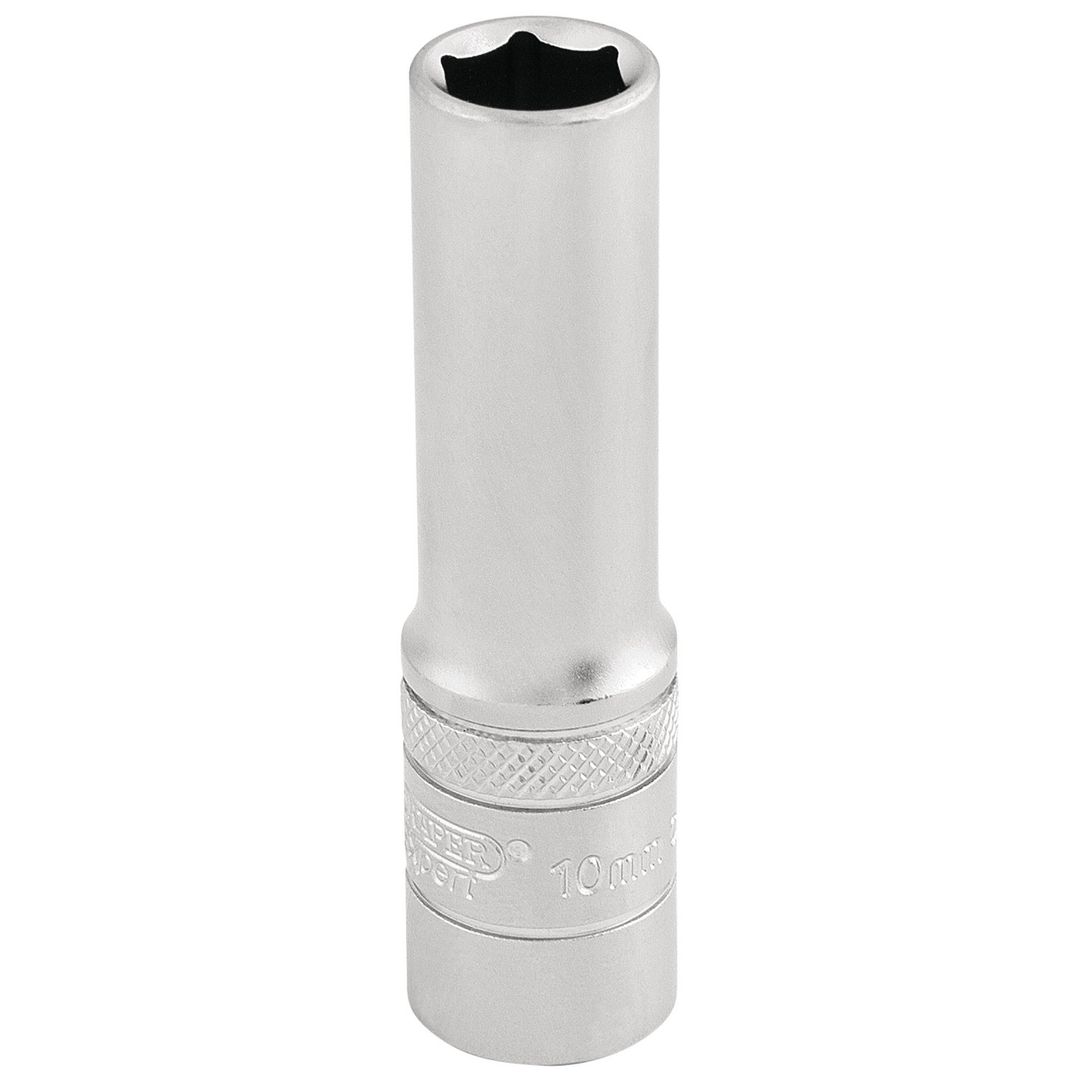 Draper Expert 16579 6 Point Metric Deep Socket 3/8in Sq. Dr. 10Mm each - Image 1