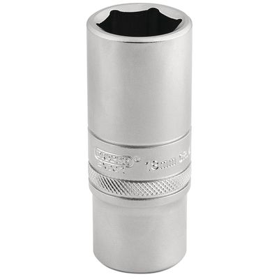Draper Expert 16586 6 Point Metric Deep Socket 3/8in Sq. Dr. 19Mm each
