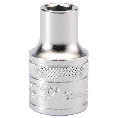 Draper Expert 16597 6 Point Metric Socket 1/2in Sq. Dr. 9Mm each
