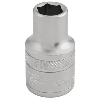Draper Expert 16598 6 Point Metric Socket 1/2in Sq. Dr. 10Mm each