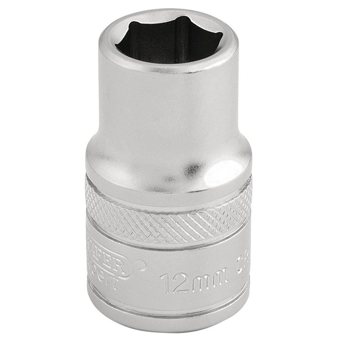 Draper Expert 16601 6 Point Metric Socket 1/2in Sq. Dr. 12Mm each - Image 1