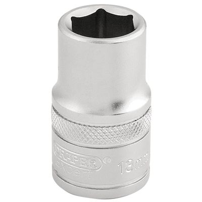 Draper Expert 16602 6 Point Metric Socket 1/2in Sq. Dr. 13Mm each