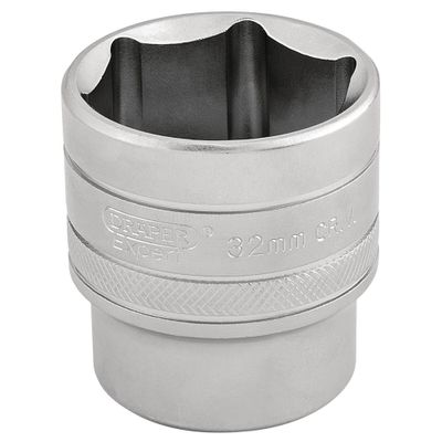 Draper Expert 16622 6 Point Metric Socket 1/2in Sq. Dr. 32Mm each