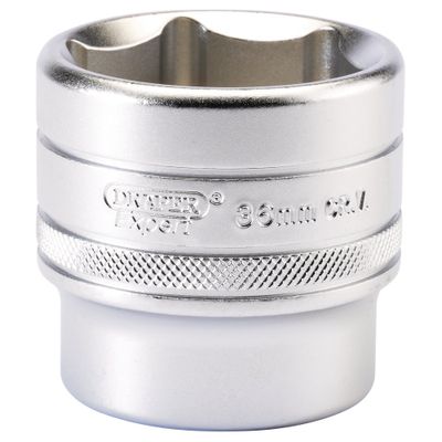 Draper Expert 16623 6 Point Metric Socket 1/2in Sq. Dr. 36Mm each