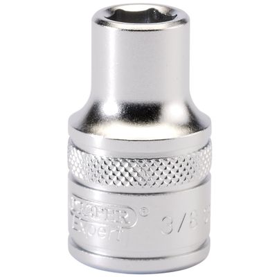 Draper Expert 16624 6 Point Imperial Socket 1/2in Sq. Dr. 3/8in each