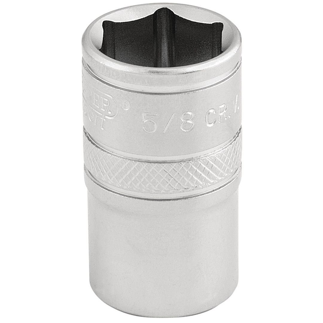 Draper Expert 16628 6 Point Imperial Socket 1/2in Sq. Dr. 5/8in each - Image 1