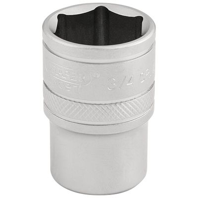 Draper Expert 16631 6 Point Imperial Socket 1/2in Sq. Dr. 3/4in each