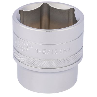 Draper Expert 16640 6 Point Imperial Socket 1/2in Sq. Dr. 1.5/16in each