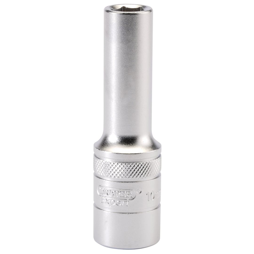 Draper Expert 16642 6 Point Metric Deep Socket 1/2in Sq. Dr. 10Mm each - Image 1