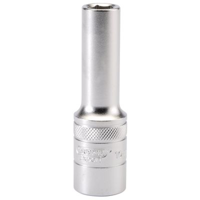 Draper Expert 16642 6 Point Metric Deep Socket 1/2in Sq. Dr. 10Mm each