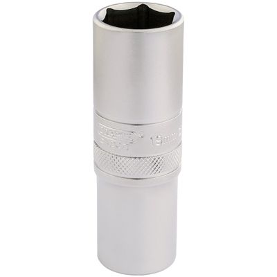 Draper Expert 16651 6 Point Metric Deep Socket 1/2in Sq. Dr. 19Mm each