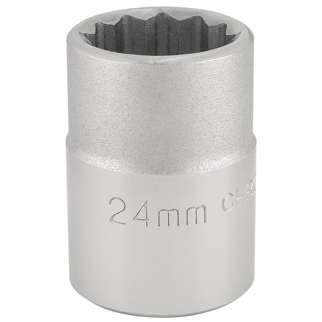 Draper Expert 16692 12 Point Socket 3/4in Sq. Dr. 24Mm each - Image 1