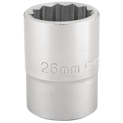 Draper Expert 16694 12 Point Socket 3/4in Sq. Dr. 26Mm each