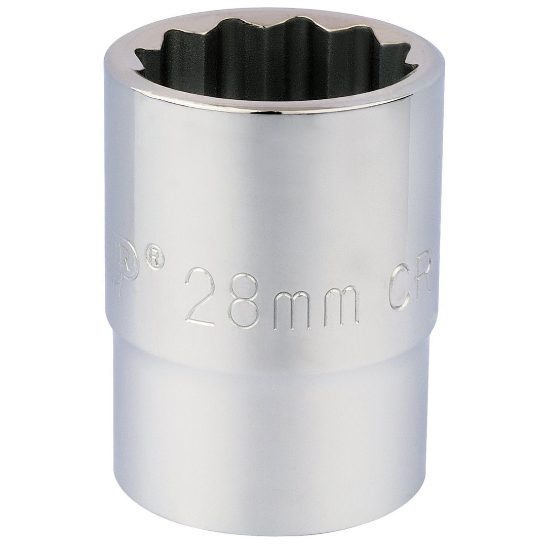 Draper Expert 16697 12 Point Socket 3/4in Sq. Dr. 28Mm each - Image 1