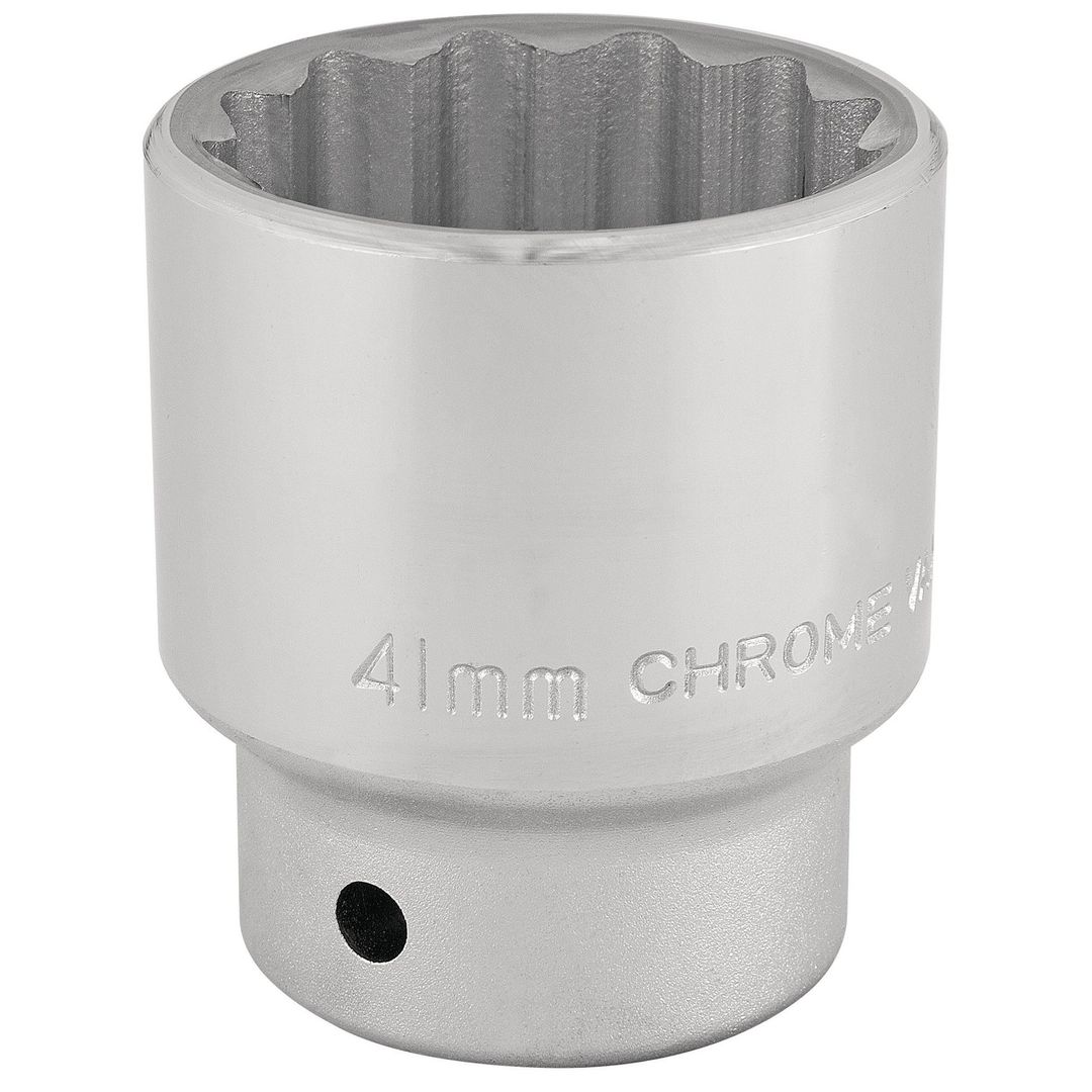 Draper Expert 16704 12 Point Socket 3/4in Sq. Dr. 41Mm each - Image 1