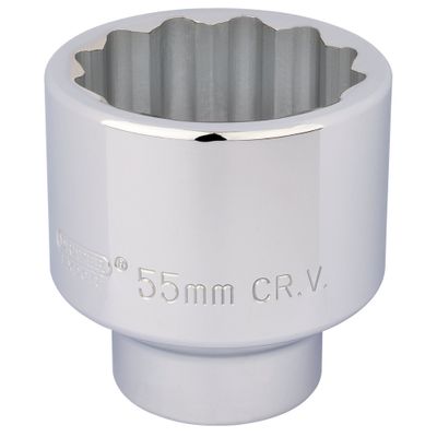 Draper Expert 16708 12 Point Socket 3/4in Sq. Dr. 55Mm each