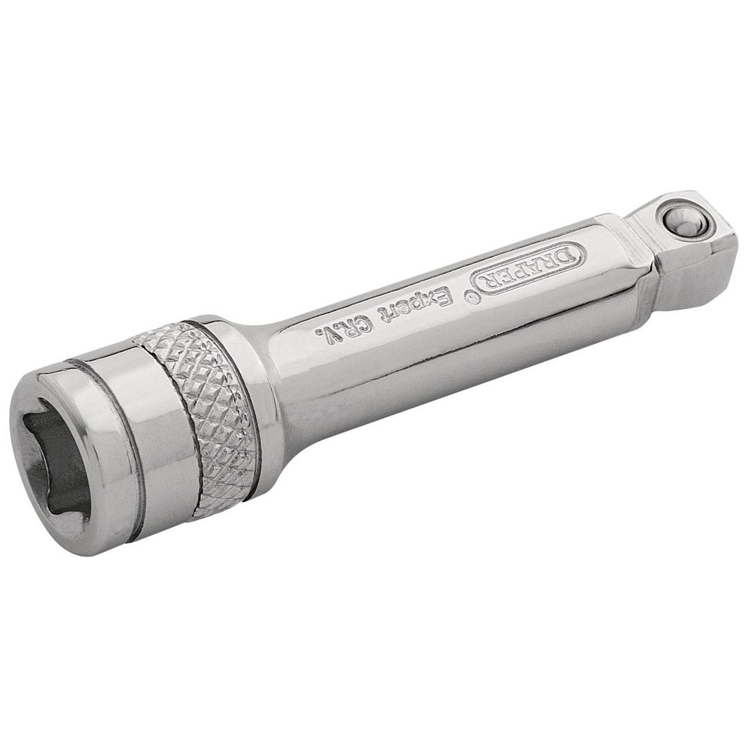 Draper Expert 16716 Wobble Extension Bar 1/4in Sq. Dr. 50Mm Polished Chrome each - Image 1