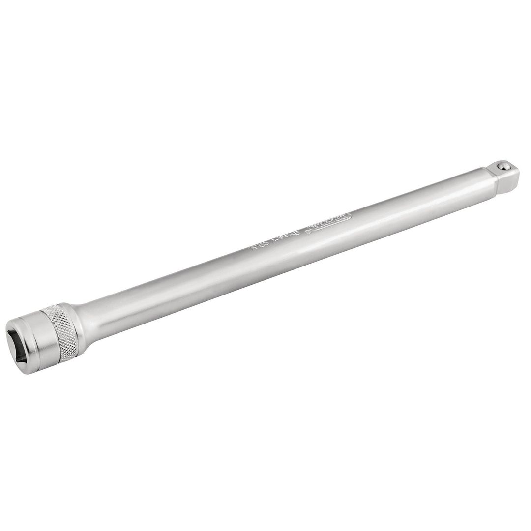 Draper Expert 16763 Satin Chrome Wobble Extension Bar 1/2in Sq. Dr. 250Mm each - Image 1