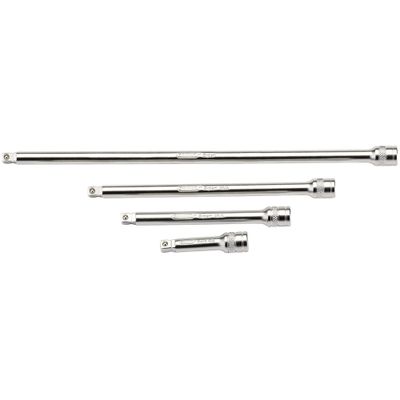 Draper Expert 16766 Wobble Extension Bar Set 1/4in Sq. Dr. Micro Satin Chrome (4 Piece) per set