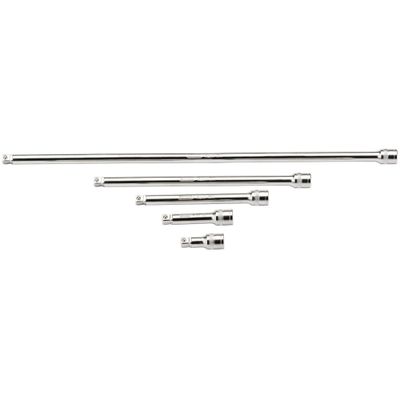 Draper Expert 16768 Wobble Extension Bar Set 3/8in Sq. Dr. Micro Satin Chrome (5 Piece) per set