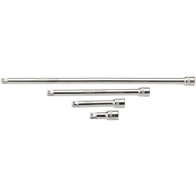 Draper Expert 16770 Wobble Extension Bar Set 1/2in Sq. Dr. Micro Satin Chrome (4 Piece) per set