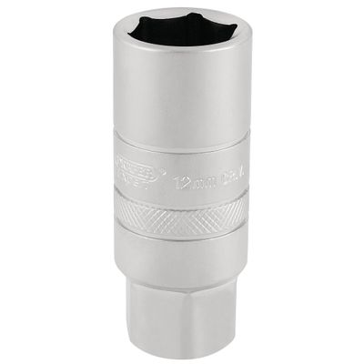 Draper Expert 16776 12Mm Thread 6 Point Satin Chrome Spark Plug Socket 3/8in Sq. Dr. 18Mm each