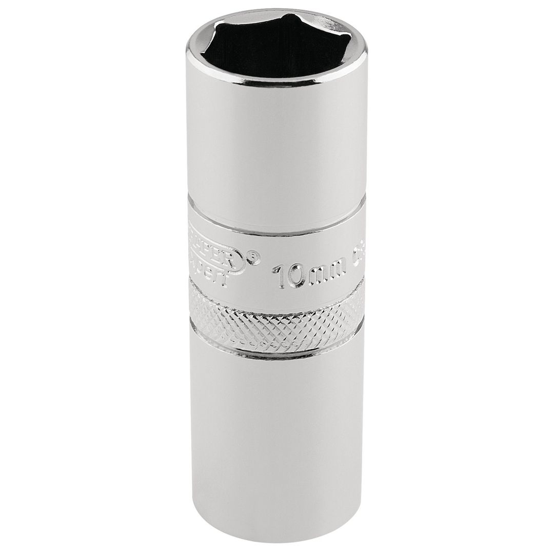 Draper Expert 16778 10Mm Thread 6 Point Spark Plug Socket 1/2in Sq. Dr. 16Mm each - Image 1
