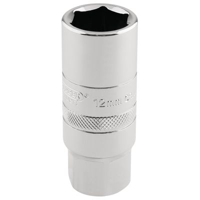 Draper Expert 16779 12Mm Thread 6 Point Spark Plug Socket 1/2in Sq. Dr. 18Mm each