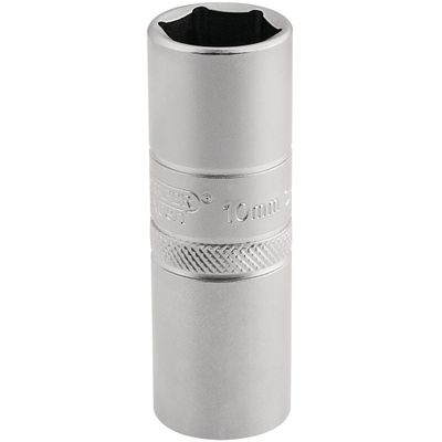 Draper Expert 16781 10Mm Thread 6 Point Satin Chrome Spark Plug Socket 1/2in Sq. Dr. 16Mm each