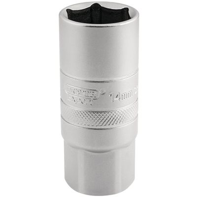 Draper Expert 16783 14Mm Thread 6 Point Satin Chrome Spark Plug Socket 1/2in Sq. Dr. 21Mm each
