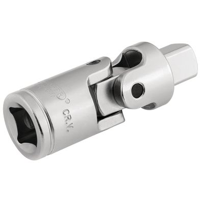 Draper Expert 16796 Satin Chrome Universal Joint 1/2in Sq. Dr. each