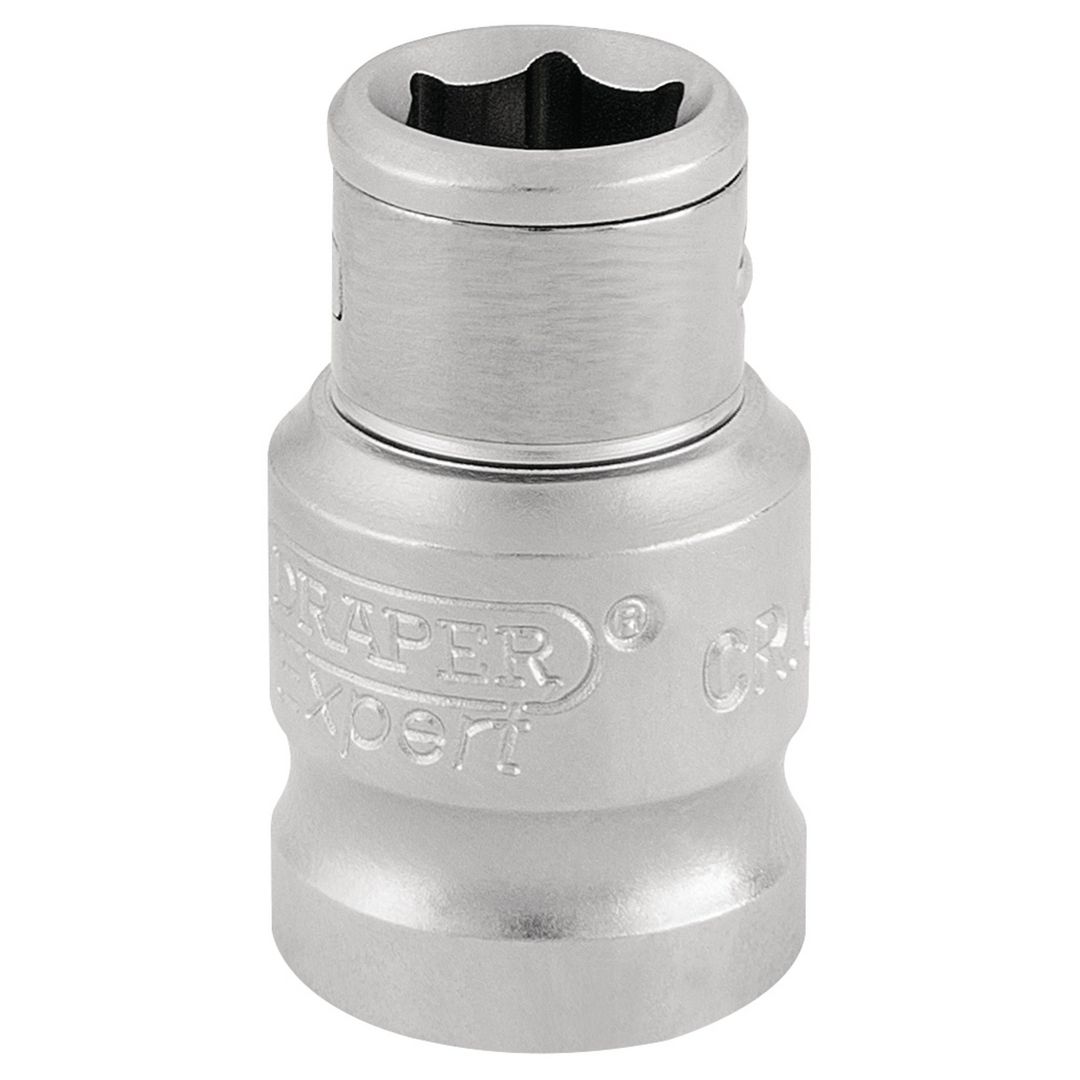 Draper Expert 16809 Screwdriver Bit Holding Socket 3/8in Sq. Dr. X 1/4in Hexagon each - Image 1