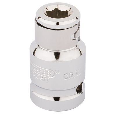 Draper Expert 16810 Screwdriver Bit Holding Socket 1/2in Sq. Dr. X 5/16in Hexagon each