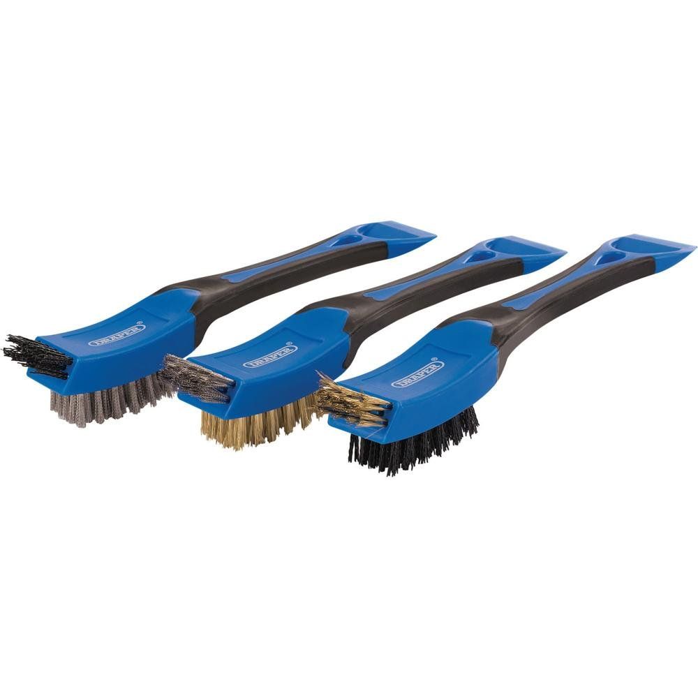 Draper 17186 Mini Wide Head Brush Set (3 Piece) per set - Image 1