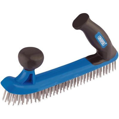 Draper 17188 Two Handle Wire Brush 235Mm each