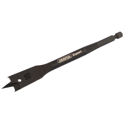 Draper Expert 17542 Flat Wood Bit 18Mm each